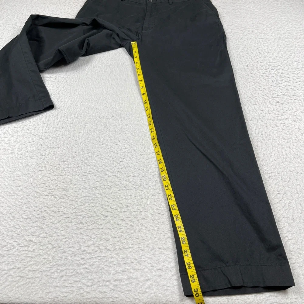 Polo Ralph Lauren Pants Mens 34x34 (Fit 34x30) Black Straight Classic Preppy